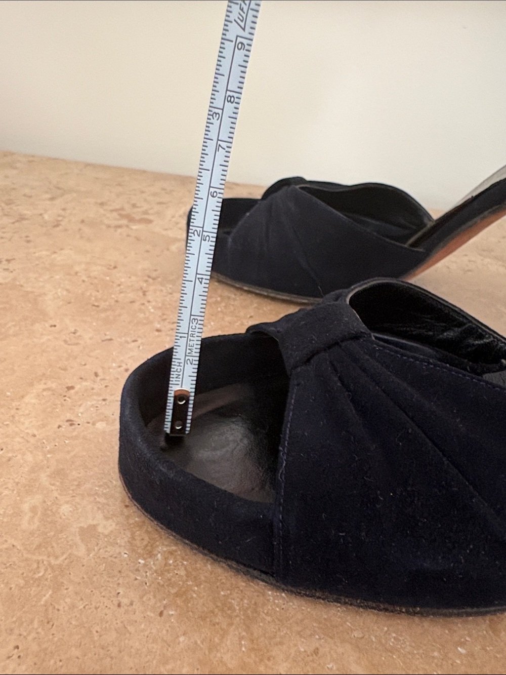 True VTG Women's Black Open-Toe Ankle-Strap Heels, J&J Slater, NY size 7 - Picture 14 of 15